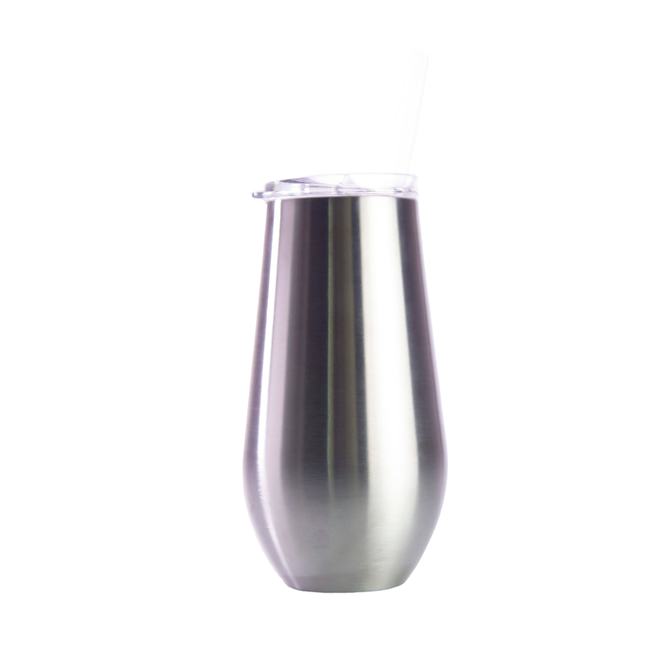 Stainless Steel Wine Tumblers w/lid and straw